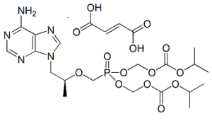 Tenofovir Disoproxil (S)-Isomer Fumarate