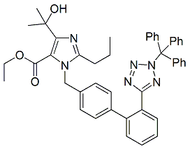 Olmesartan Ethyl Ester N2-Trityl Analog