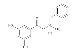 Terbutaline Related Compound (2-(Benzylmethylamino)-3′,5′-dihydroxyacetophenone HCl)