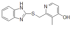 Lansoprazole Sulfide Des(trifluoroethyl) Impurity