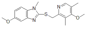Omeprazole Sulfide N1-Methyl 5-Methoxy Analog