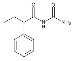 2-PHENYL-2-ETHYL)-ACETYL-UREA (2-PHENYL-BUTYRIL-UREAa