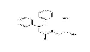 N-phenyl-N-benzyl-N’-(2-aminoethyl)-glycinamide.HCl