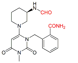 Alogliptin N-Formyl Carbamoyl Impurity