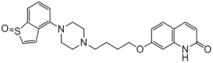 7-(4-(4-(1-OXIDOBENZO[[]B]THIOPHEN-4-YL)PIPERAZIN-1-YL)BUTOXY)QUINOLIN-2(1H)-ONE